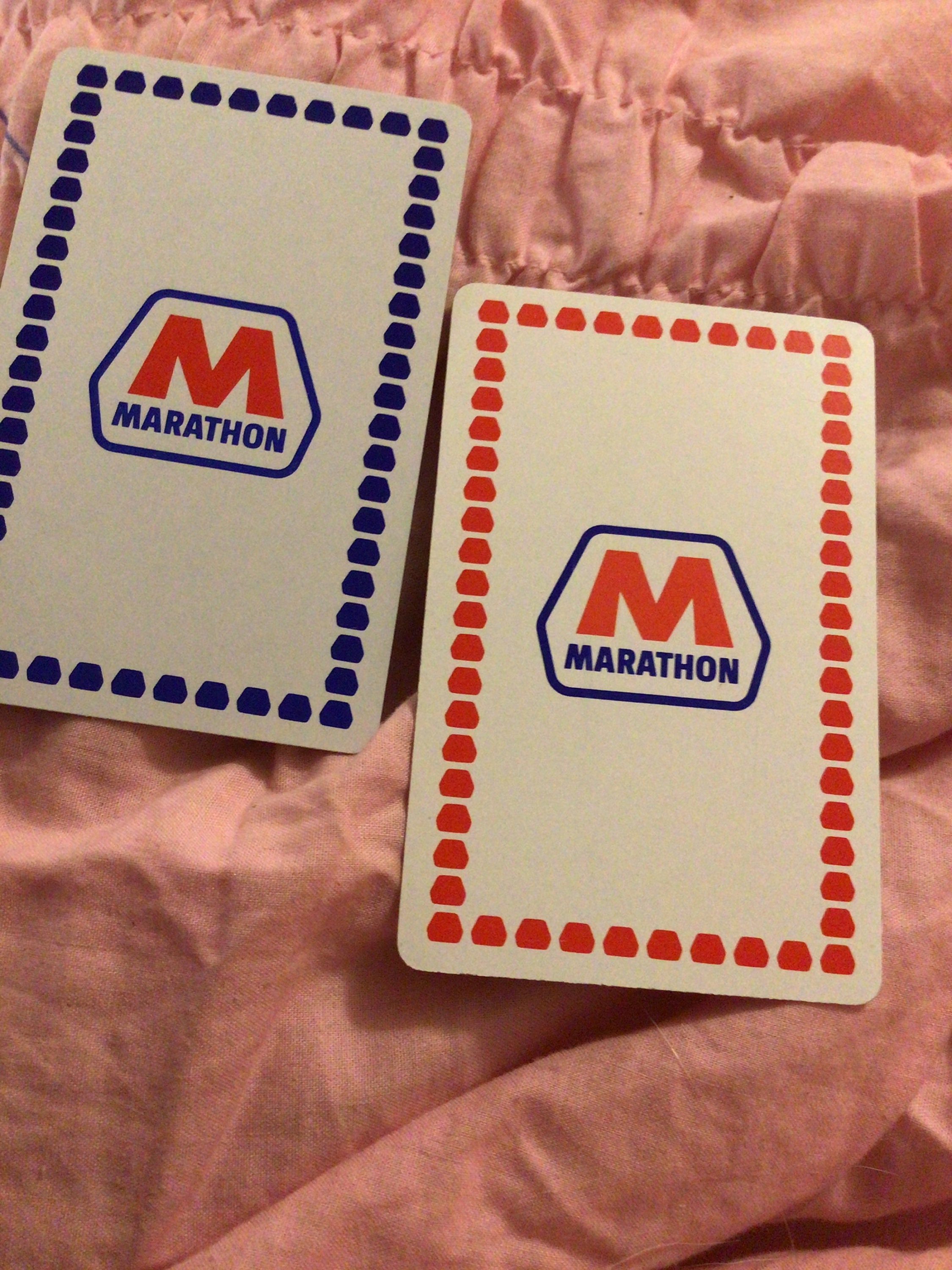 Nos Vintage Advertising Playing Cards Marathon Gas Station - Etsy Ireland