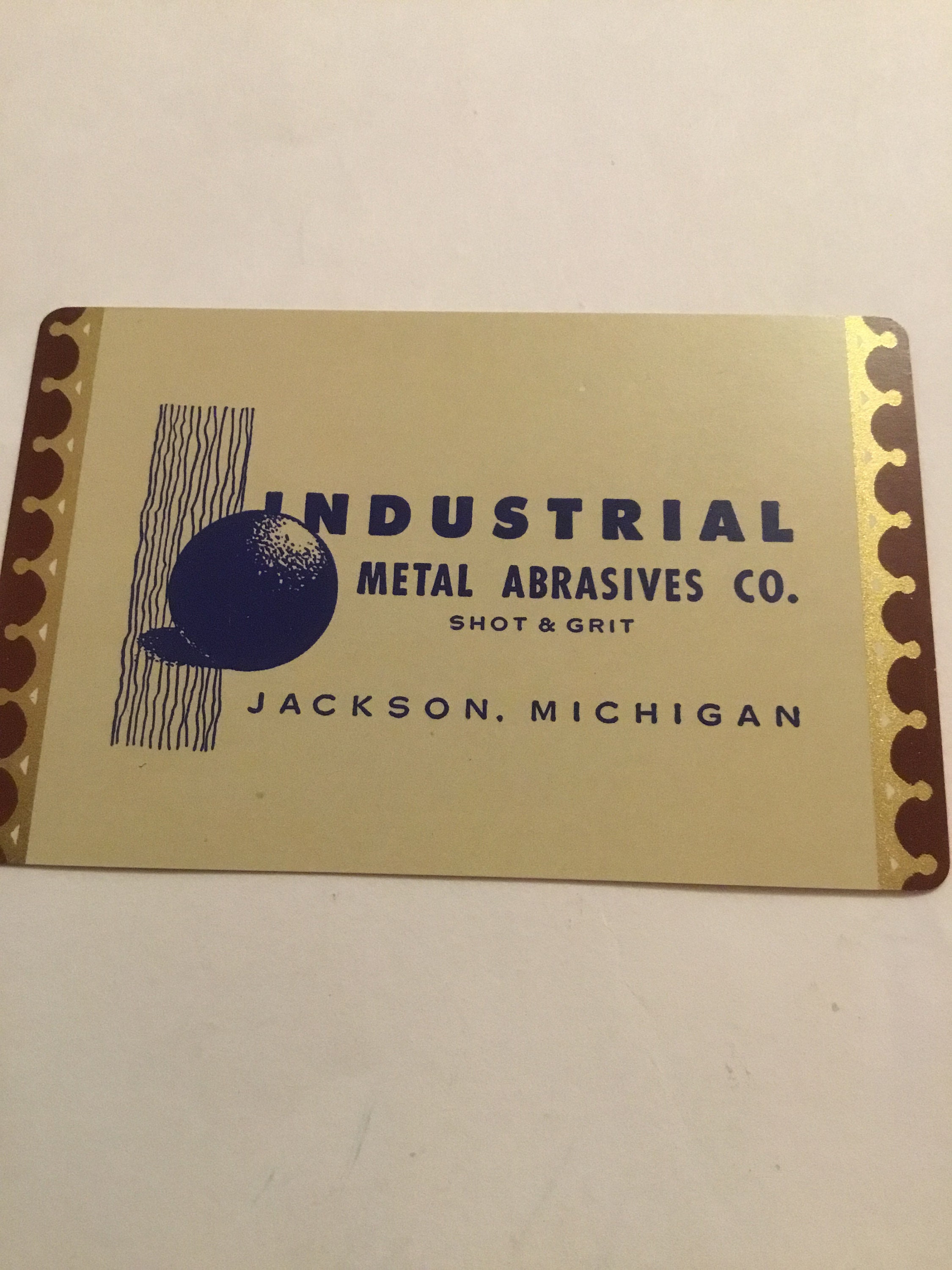 Paper & Party Supplies Paper Nos Early vintage advertising playing card