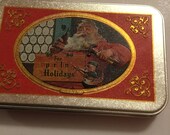 Nos Vintage advertising playing cards Coca-Cola double deck Santa Claus Christmas playing cards