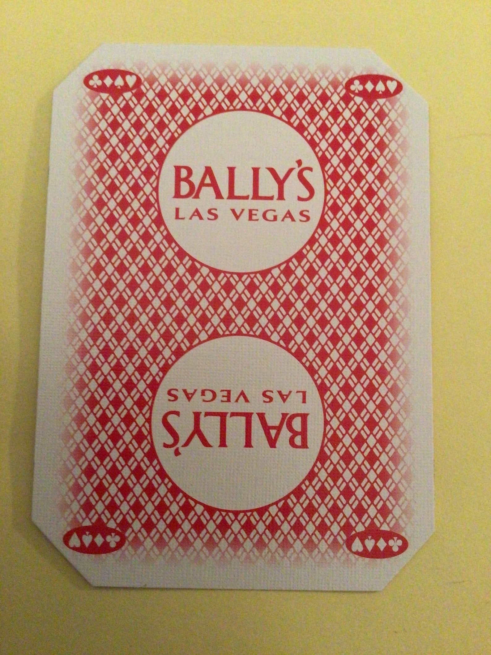 NOS Vintage advertising playing card Ollies Las Vegas Nevada Etsy