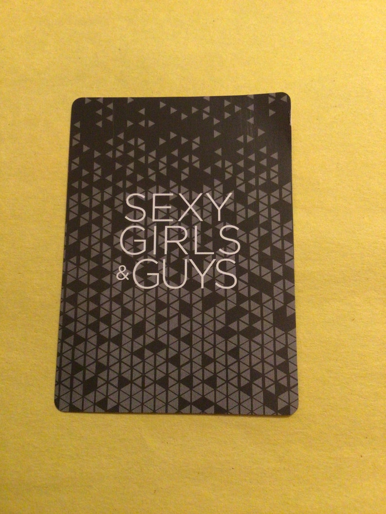 New Complete Deck Sexy Guys & Sexy Girls Playing Cards Nude - Etsy