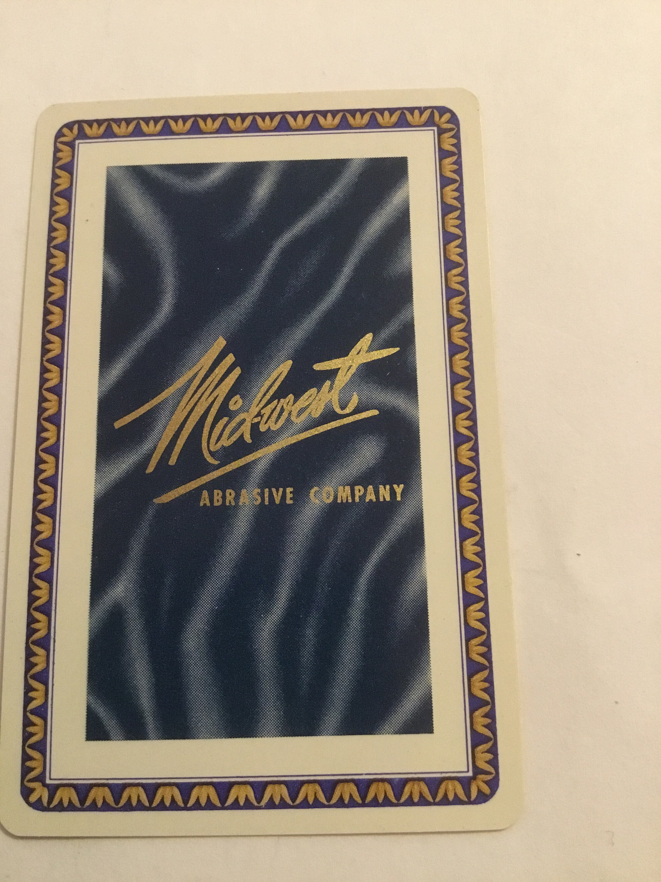 Paper & Party Supplies Paper Nos Early vintage advertising playing card