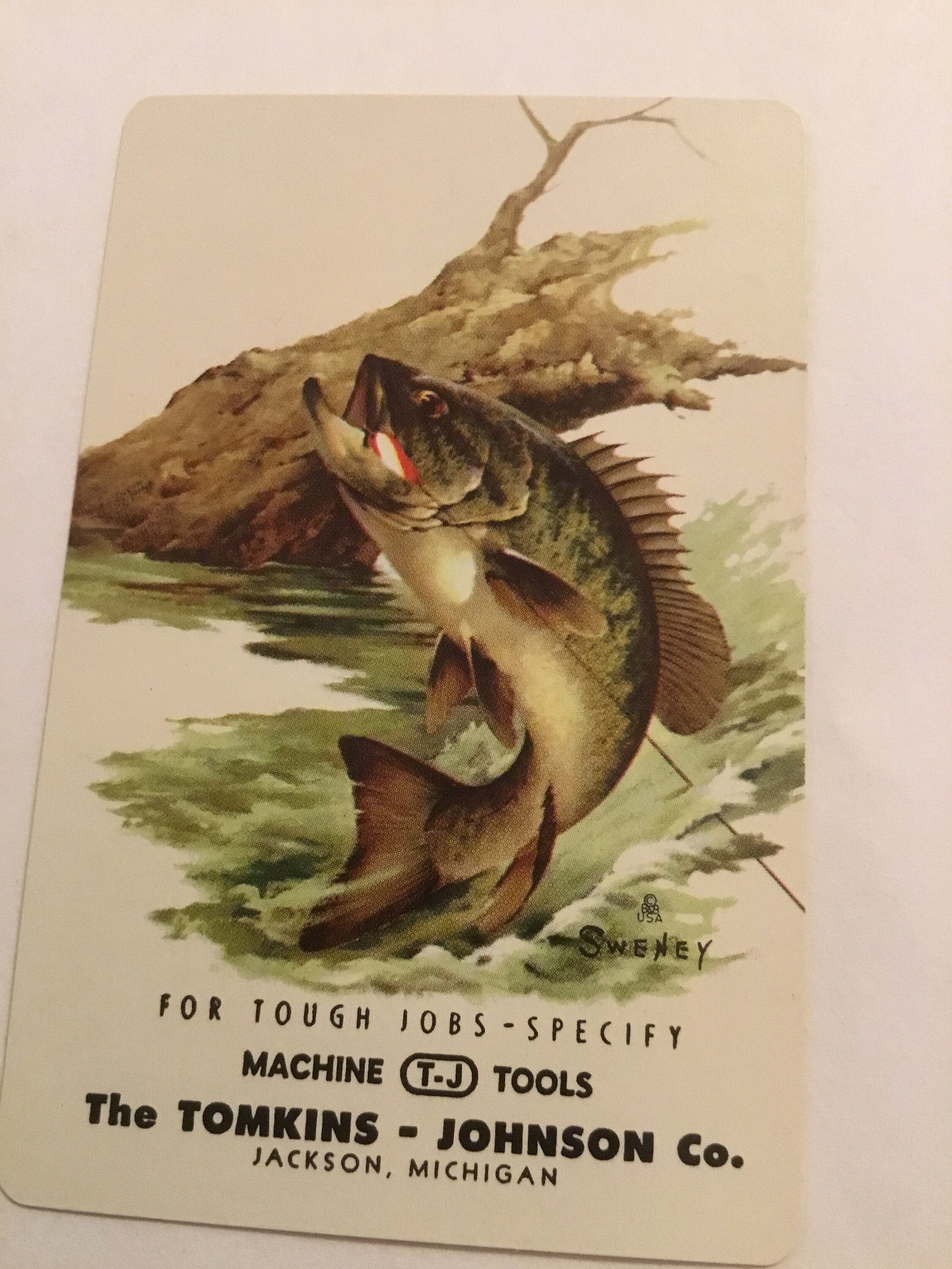 Paper & Party Supplies Paper Nos Early vintage advertising playing card