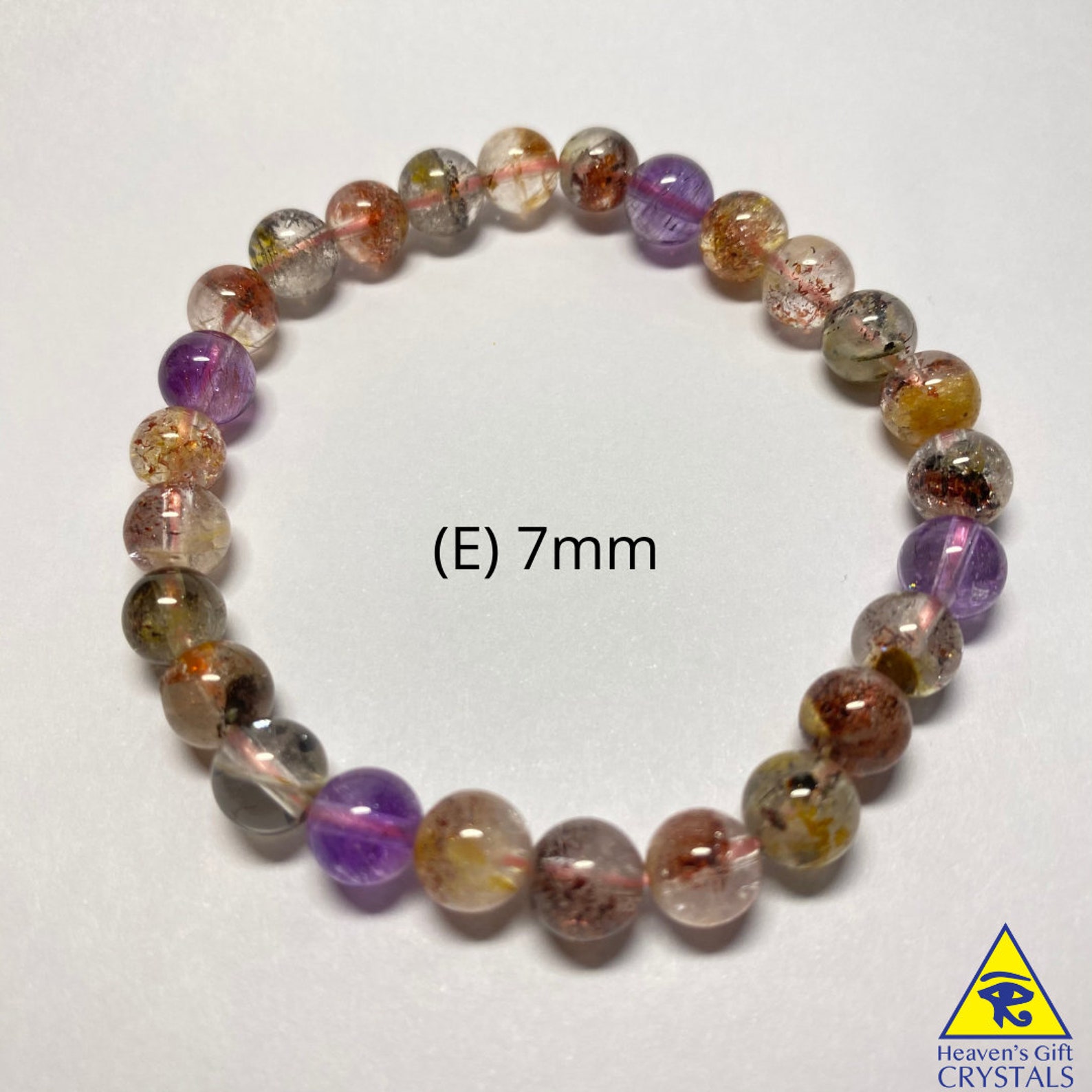 Super seven crystal bracelet Clearance