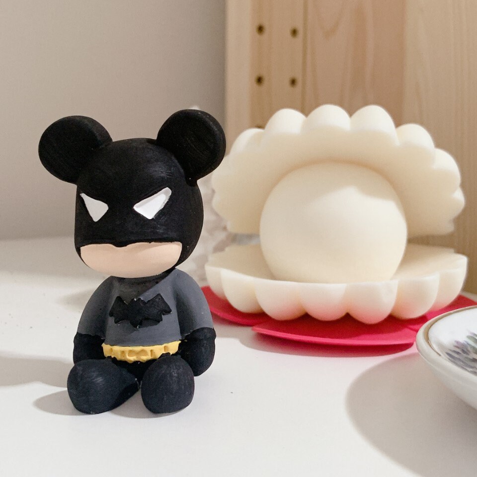 Batman Bear Plaster Car Air Freshener / Car Diffuser / Plaster Car Vent