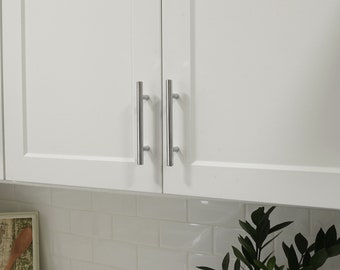Polished Chrome Cabinet Handles: Modern Stainless Steel Drawer Pulls