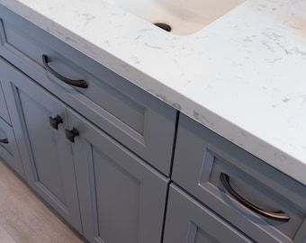 Oil Rubbed Bronze Cabinet Pulls: Traditional Stainless Steel Drawer Handles