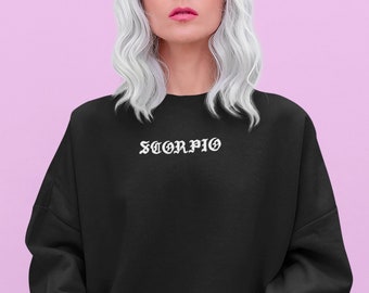 scorpio sweater