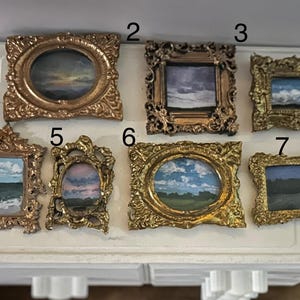 dollhouse paintings (original paintings)
