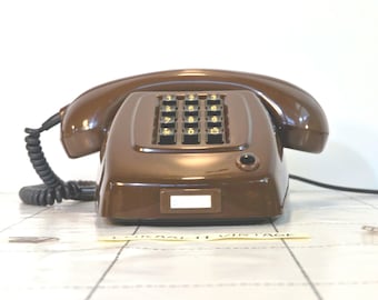 Vintage Dutch T65-TDK Mocca Phone: 1983 Home Decor