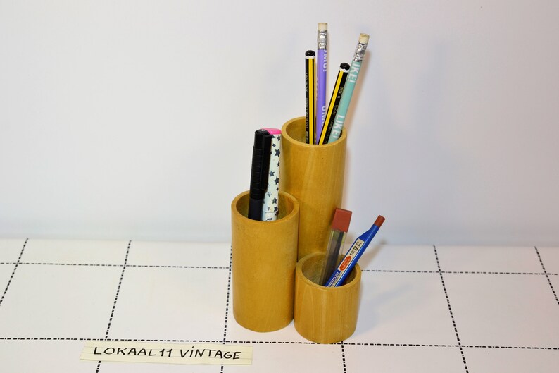 cylindrical pencil holder
