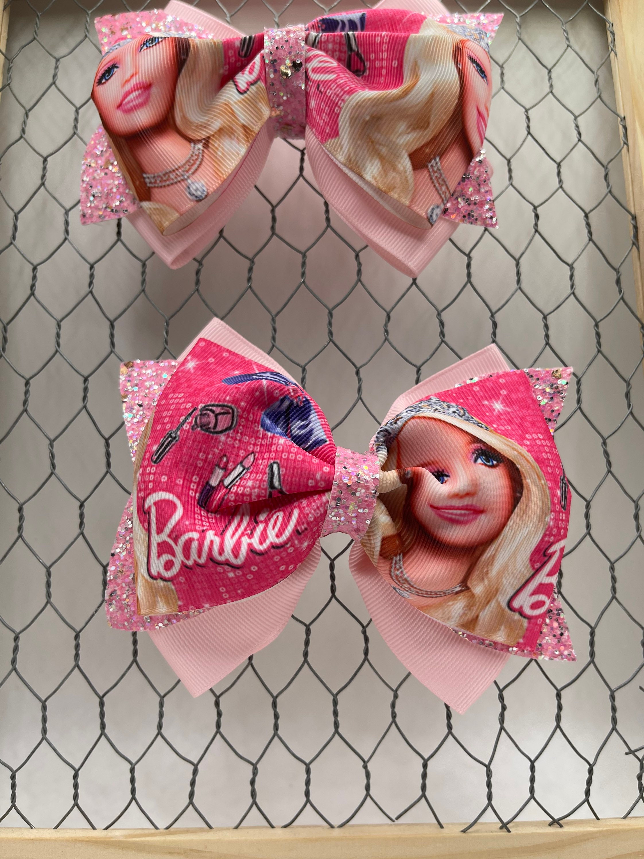 Barbie inspired piggy tail set. | Etsy