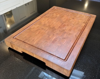 Cherry End Grain Cutting Chopping Board Large
