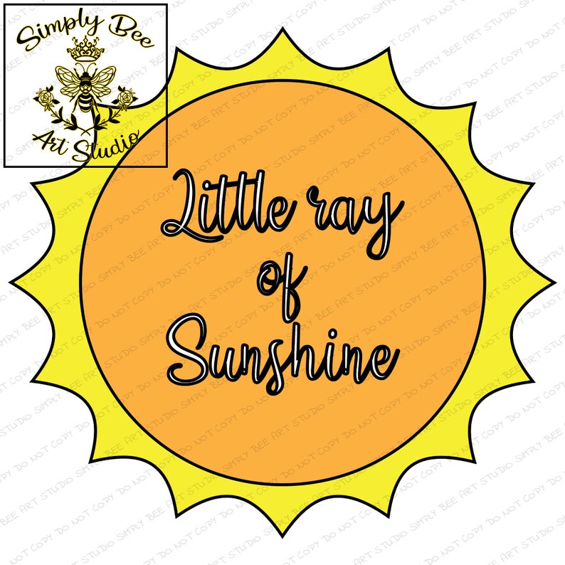 Little Ray of Sunshine Etsy