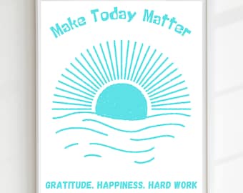 Motivational Quote Poster, Educational Print, Printable, Montessori, Homeschool Poster, Classroom Poster, DIGITAL DOWNLOAD