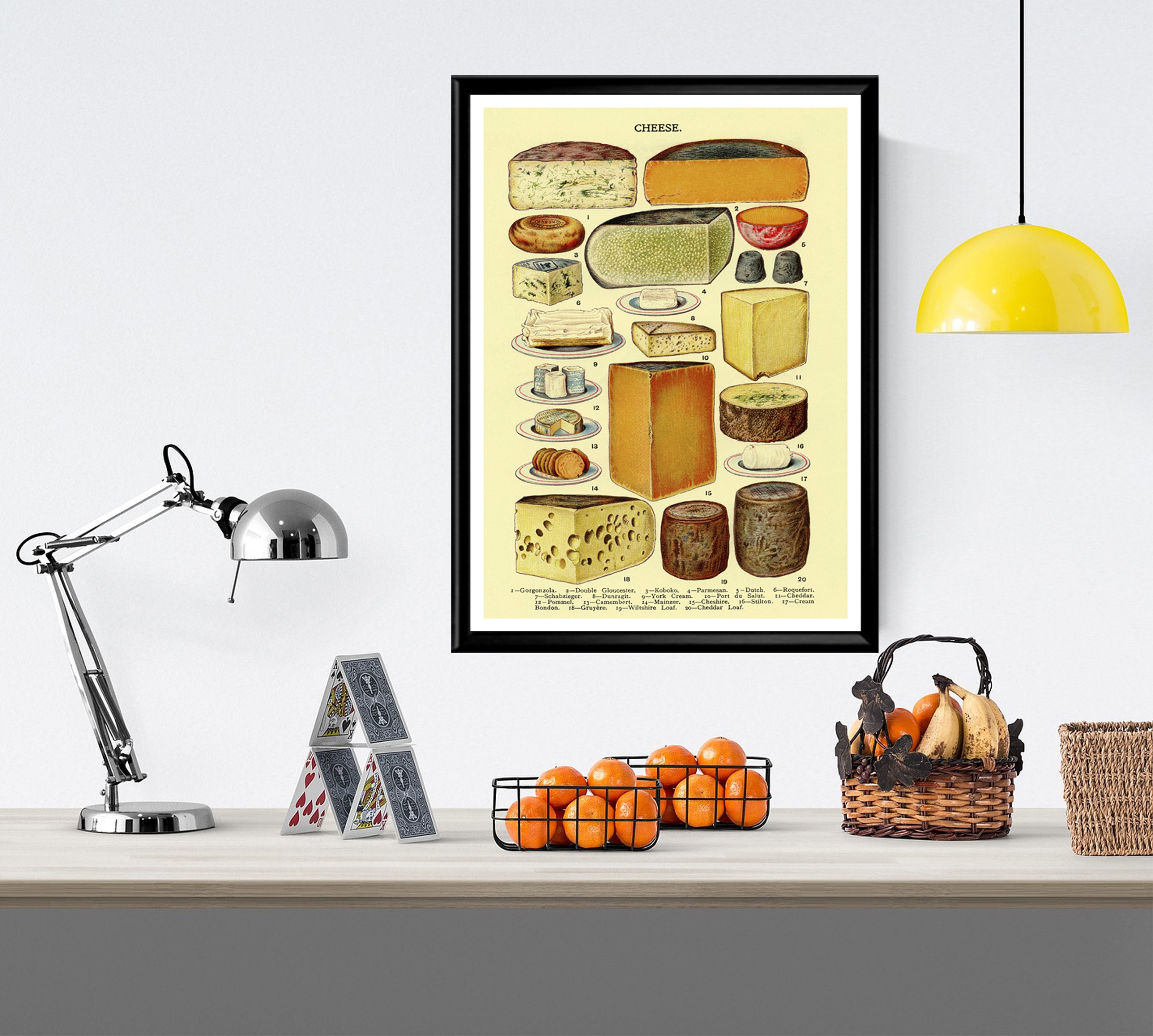 Kitchen Posters Vintage Kitchen Prints Set Of 2 Vintage Pasta Etsy