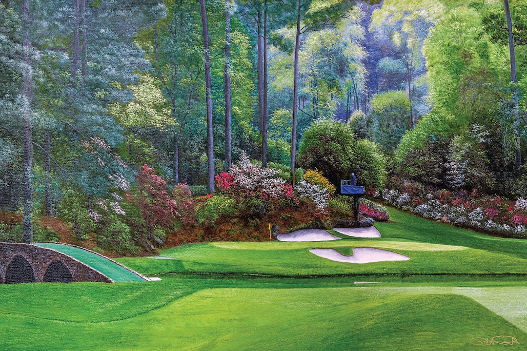 Augusta National Golf Club Amen Corner Hole 12 Golden Bell