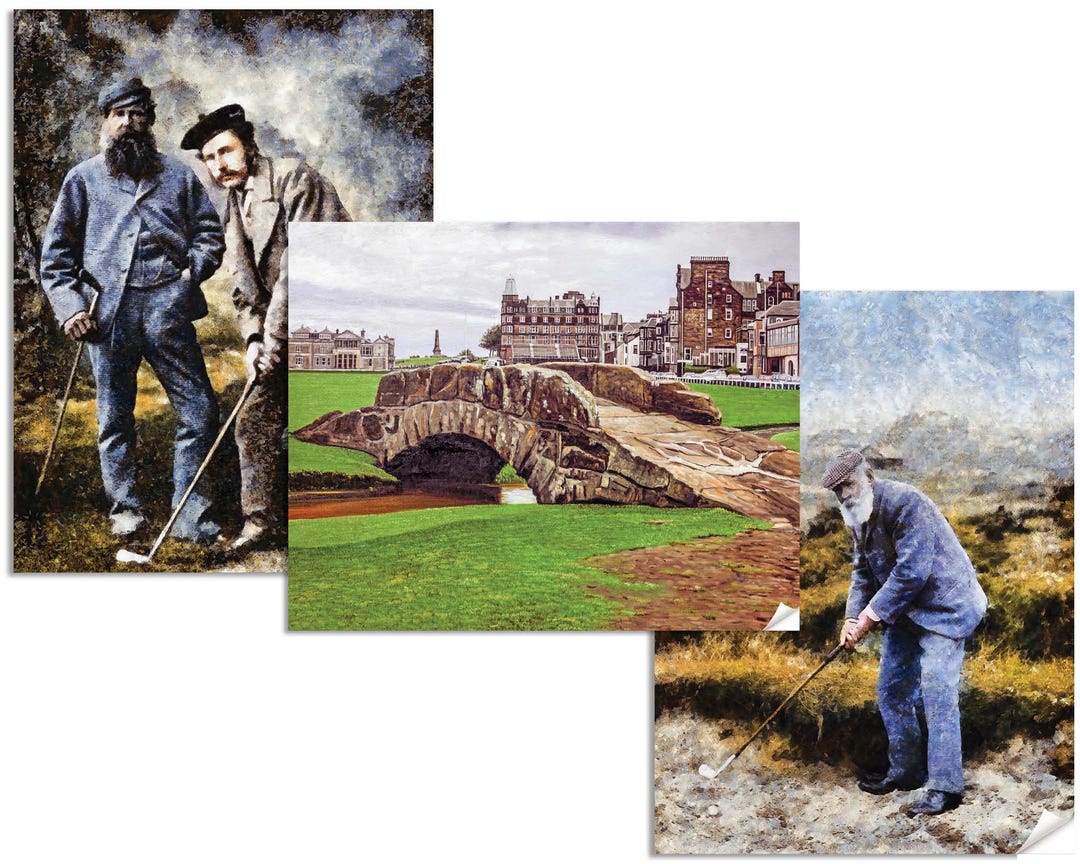 Tom Morris Sr, Tom Morris Jr, St Andrews Golf Course, Saint Andrews