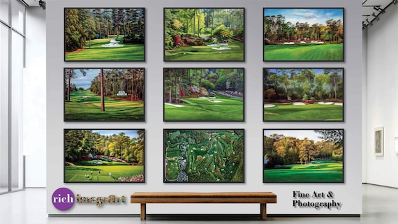 Augusta National Golf Course 18 Holes Amen Corner White Dogwood