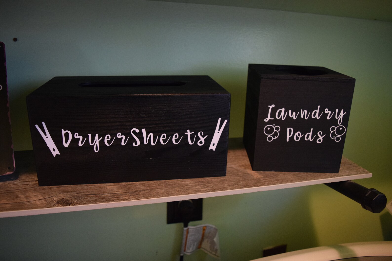 Farmhouse Laundry Pod Holder 5 3/4 x 5 1/4 x Etsy