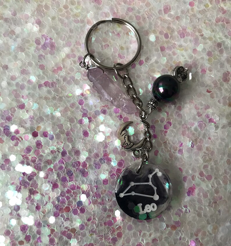 Horoscope keychain