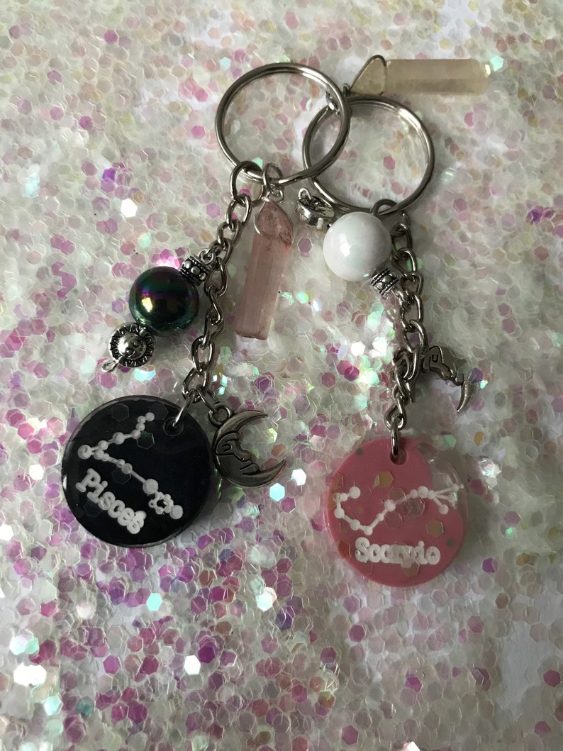 Horoscope keychain