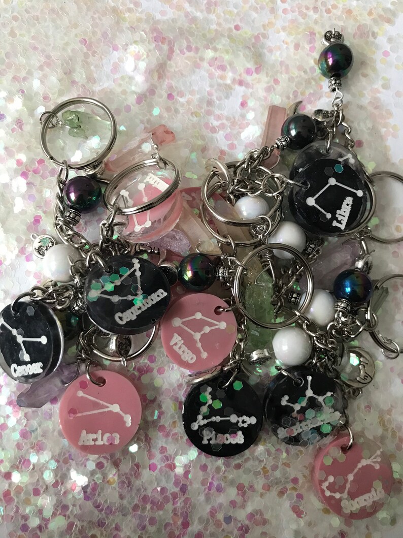 Horoscope keychain