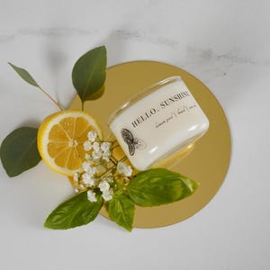 Hello, Sunshine Mini Candle