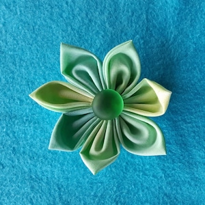 Dog Collar Flower / Dog Fashion Accessory / Fabric Flower Pet Accessory / Puppy Neckwear / Over the Collar  Pet Accessories