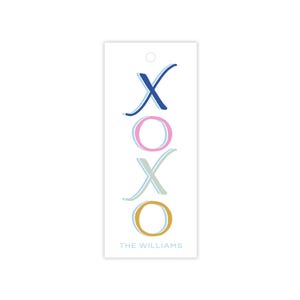 Étiquettes-cadeaux XOXO | Étiquettes-cadeaux suspendues personnalisées | Étiquettes XOXO | Étiquettes-cadeaux personnalisées | Étiquette cadeau XOXO