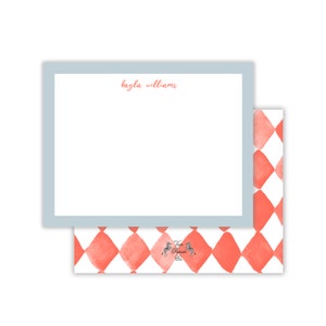 Cancelleria con diamanti / Cartoleria con motivi a diamante / Cancelleria personalizzata / Cancelleria Arlecchino / Cancelleria personalizzata