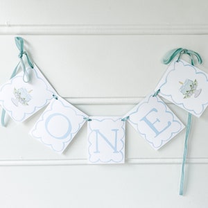 Boys 1st Birthday Banner | First Birthday Banner | Birthday Pennant | Boy | First Birthday