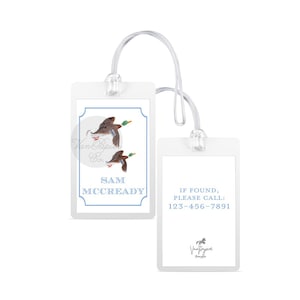 Jungen Enten Anhänger | Enten Taschenanhänger | Enten Gepäckanhänger | Wappen Taschenanhänger | Kinderanhänger | Stockente Taschenanhänger | Stockente Gepäckanhänger