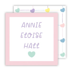 Heart Calling Cards | Custom Gift Tags | Gift Enclosure Cards | Customized Gifts | Calling Cards  | Heart Gift Tags