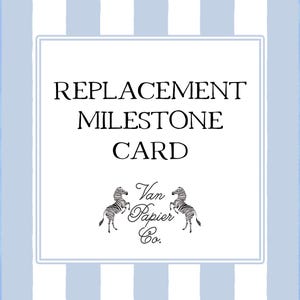 Carte jalon de remplacement