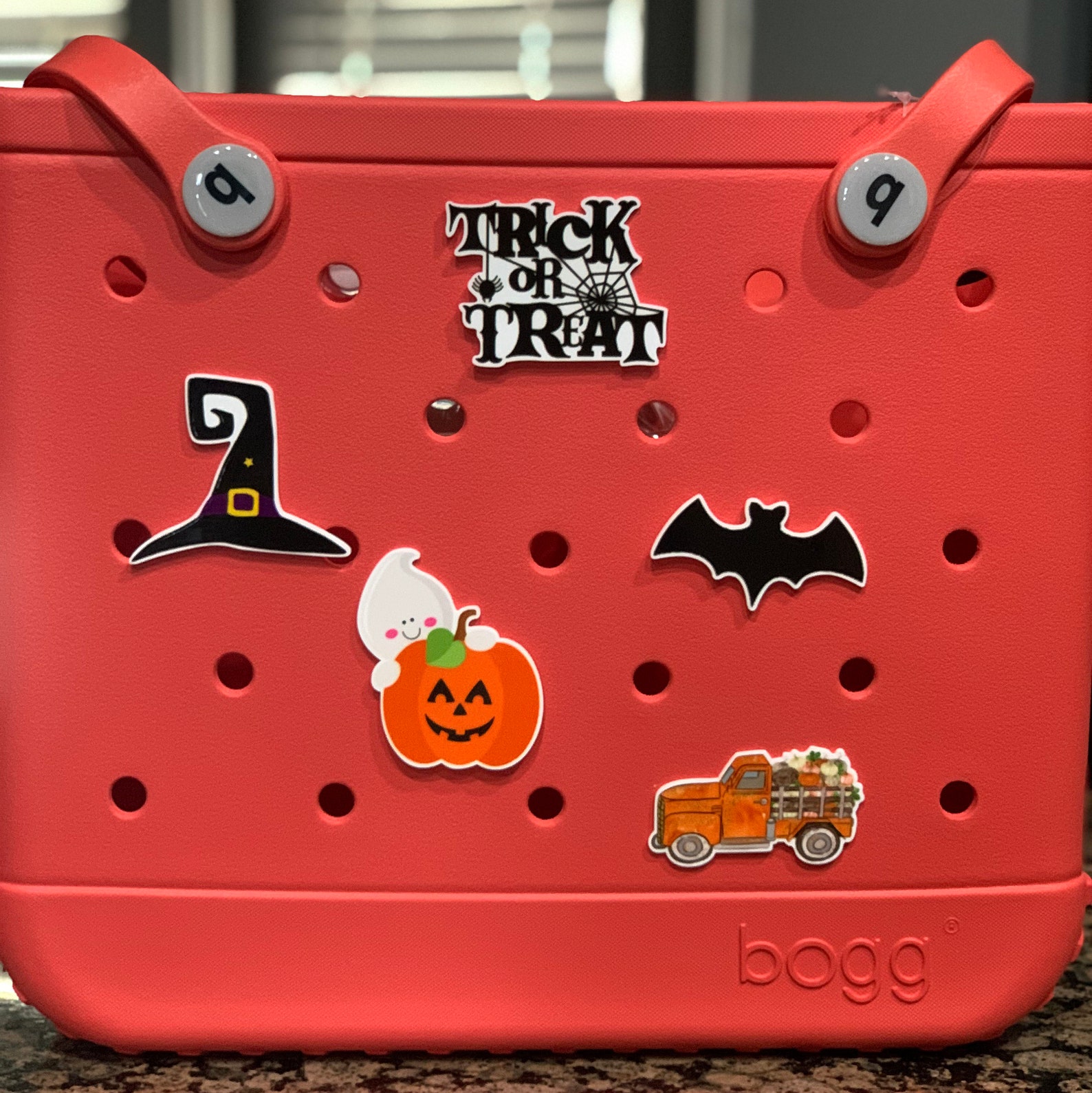 Halloween Fall Bogg Bag Charm Etsy