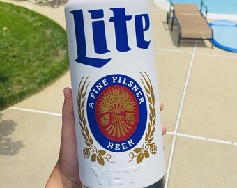 miller lite yeti rambler
