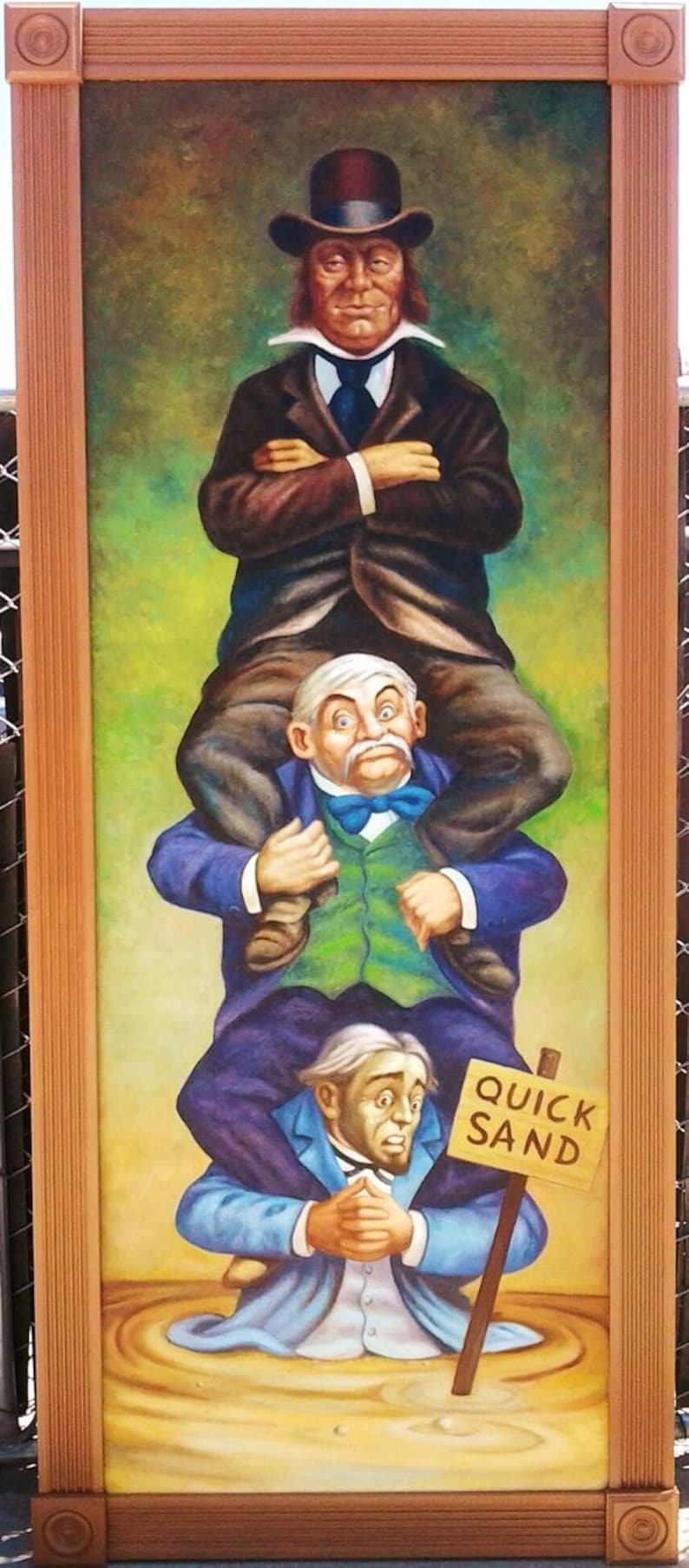 THE HAUNTED MANSION Stretch Paintings Actual Oil Etsy.de