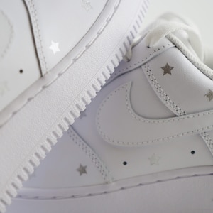 air force 1 silver stars