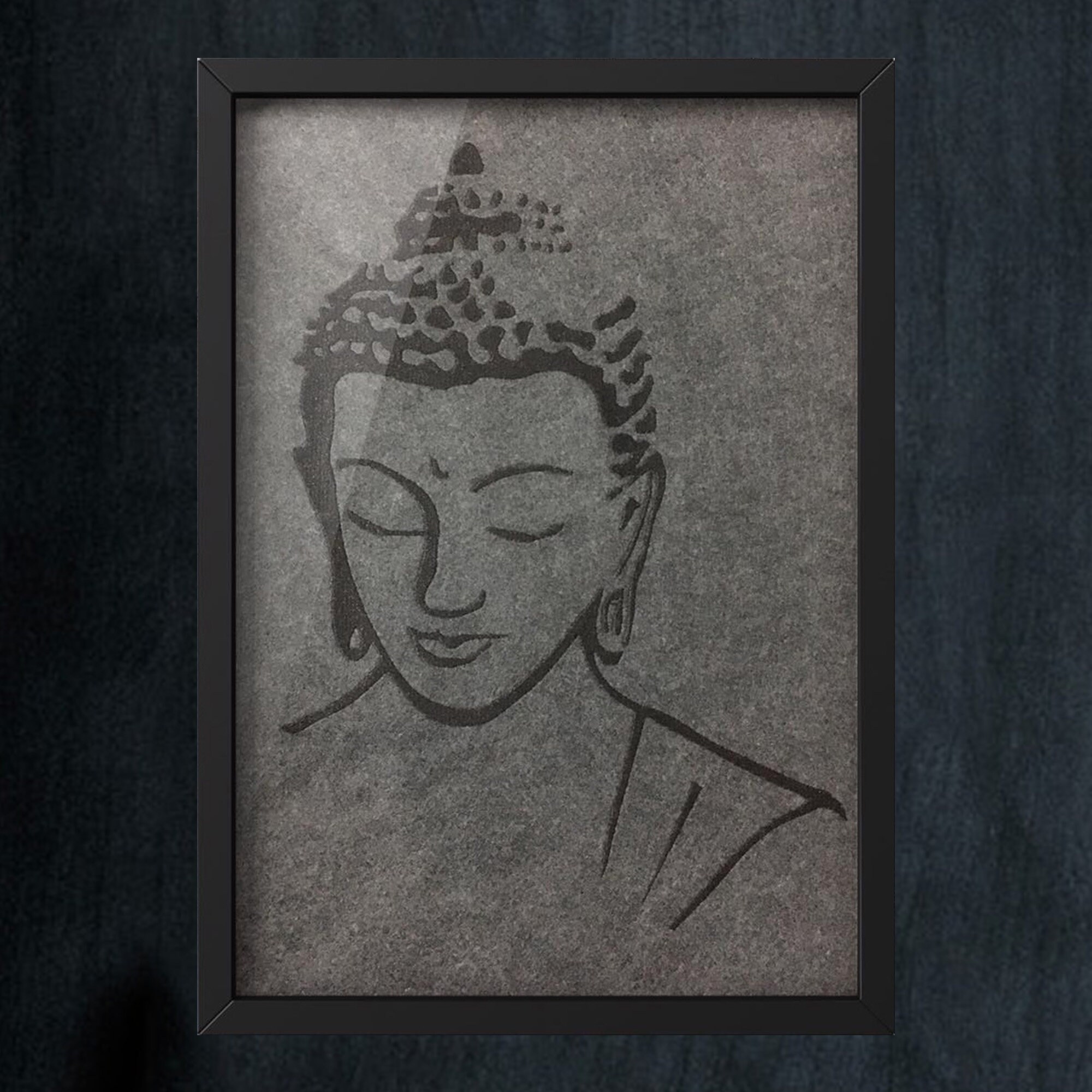 Lord buddha embroidery wall decors best wall art for your  etsy Lord buddha embroidery wall decors best wall art for your  etsy