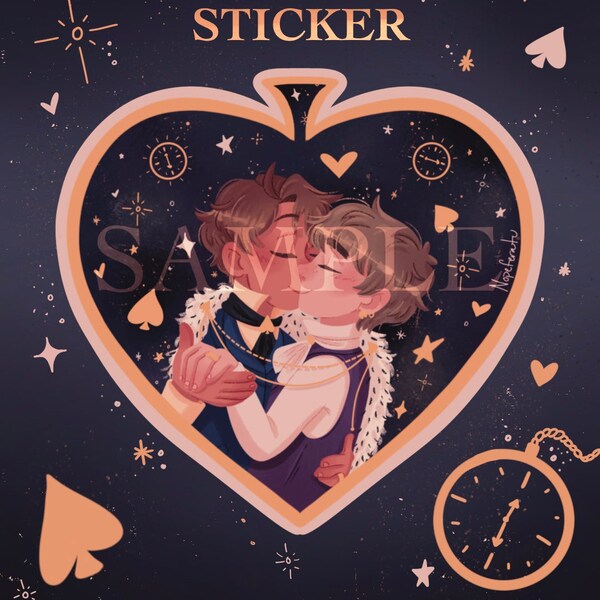 USUK Cardverse Valentine's Day Sticker