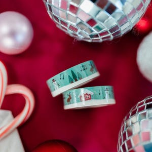 Ruban adhésif en papier Washi Winter Wonderland