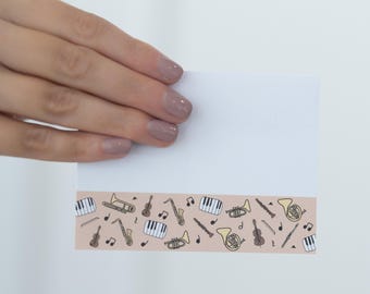 Instrument Family Large Sticky Notes