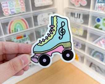 Rollerskate Sticker