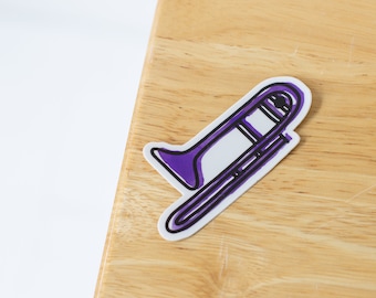 Trombone Sticker | Music Teacher, Music Educator, Music Education, Music Stickers, Teacher Stickers, Musicians