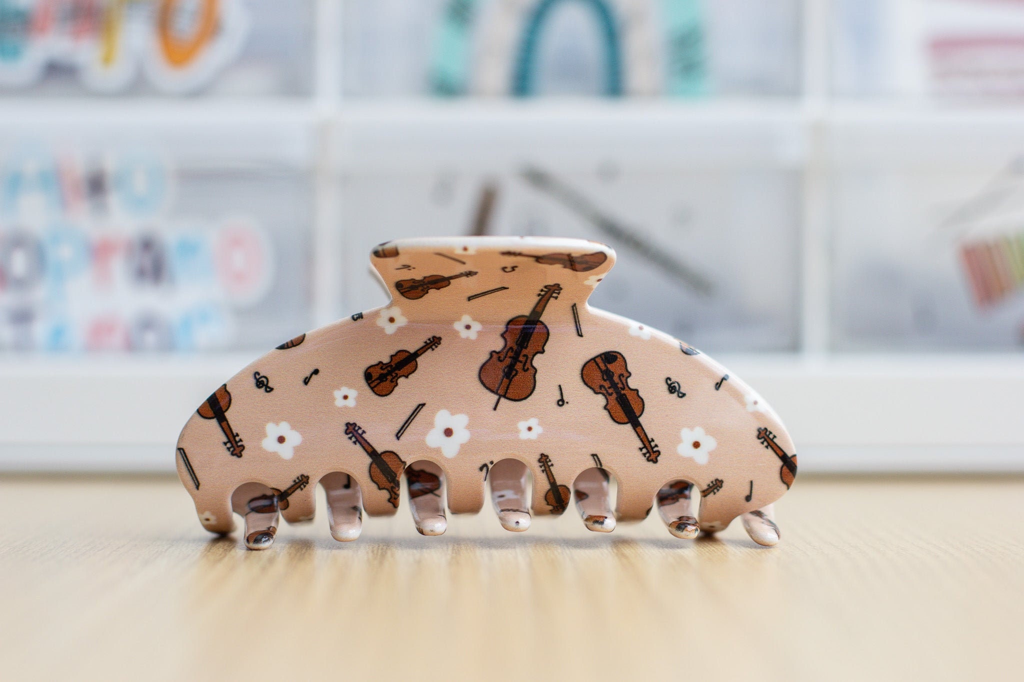 Violin hair clip - Etsy 日本