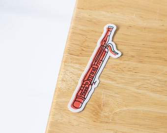 Bassoon Sticker