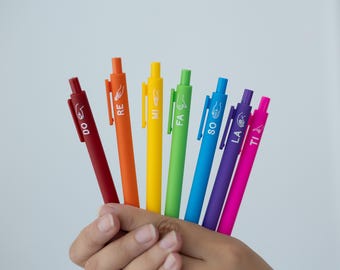 Solfege Gel Pen Set