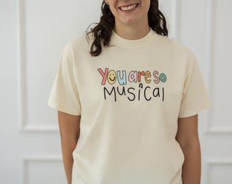 あなたはとてもミュージカルなTシャツ