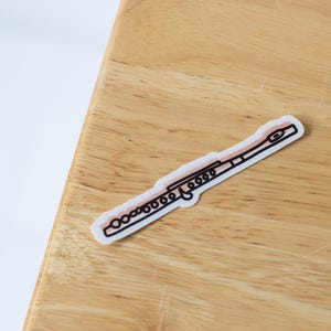 Flute Sticker | Woodwind Instrument, Woodwind Sticker, Music Teacher, Music Education, Music Instrument, Elementary Music, Music Educator